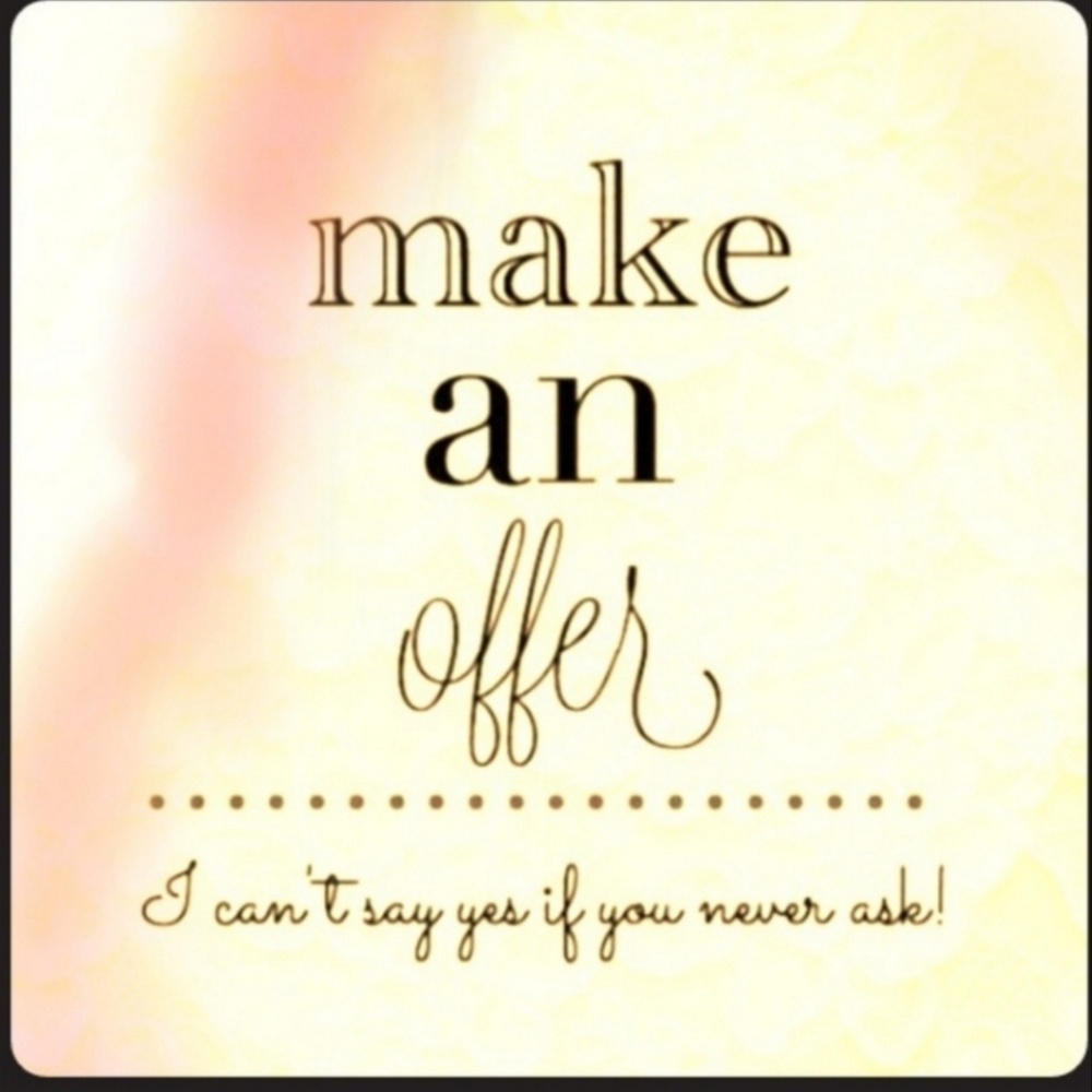 Make me an offer